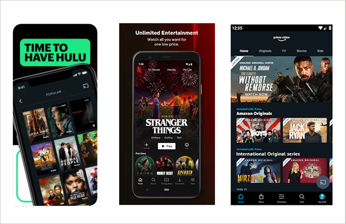 Hulu, Netflix, or Amazon