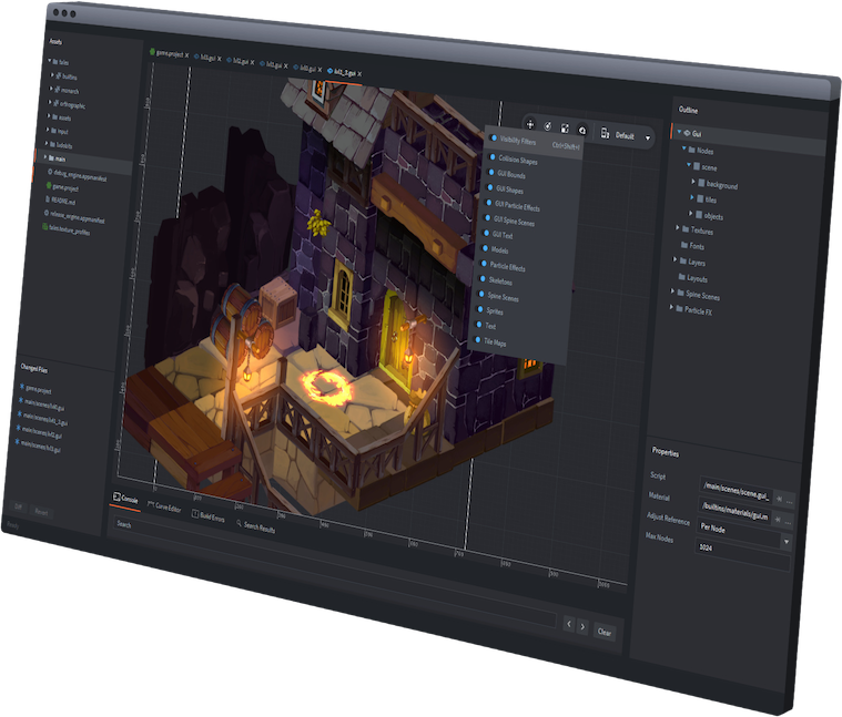 mobile game development tools