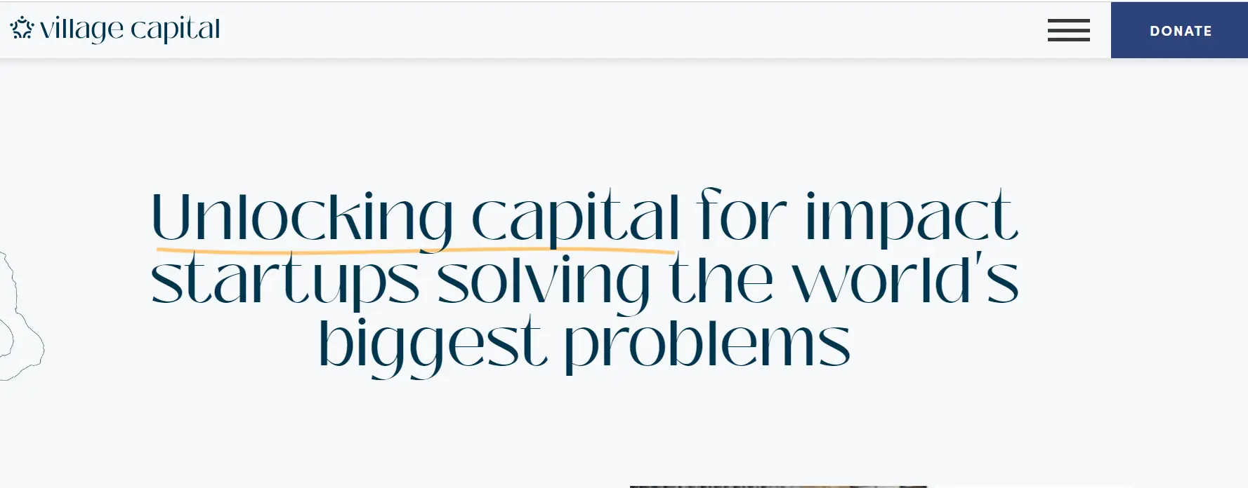 Village Capital - startup accelerators