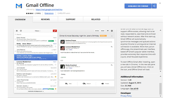 How To Use Gmail Without Internet