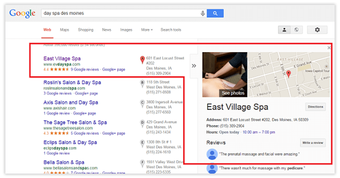 verify business on Google map