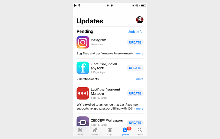app store history