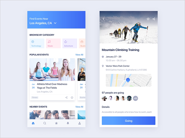 app design inspiration