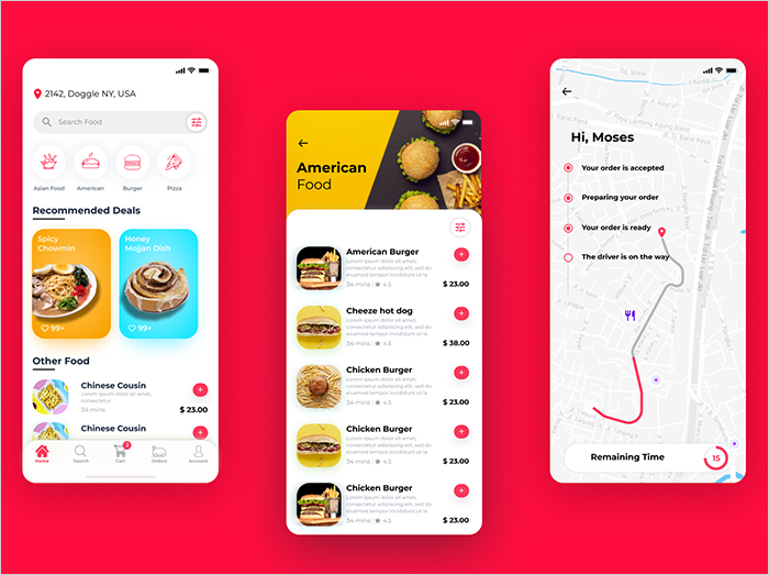 mobile app ui design